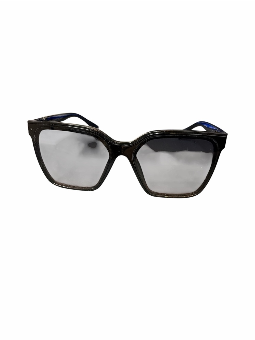 Oversized Black Women's Square Frame Sunglasses #23